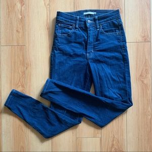 Levi’s Mile High Jeans - Dark Wash / Size 25